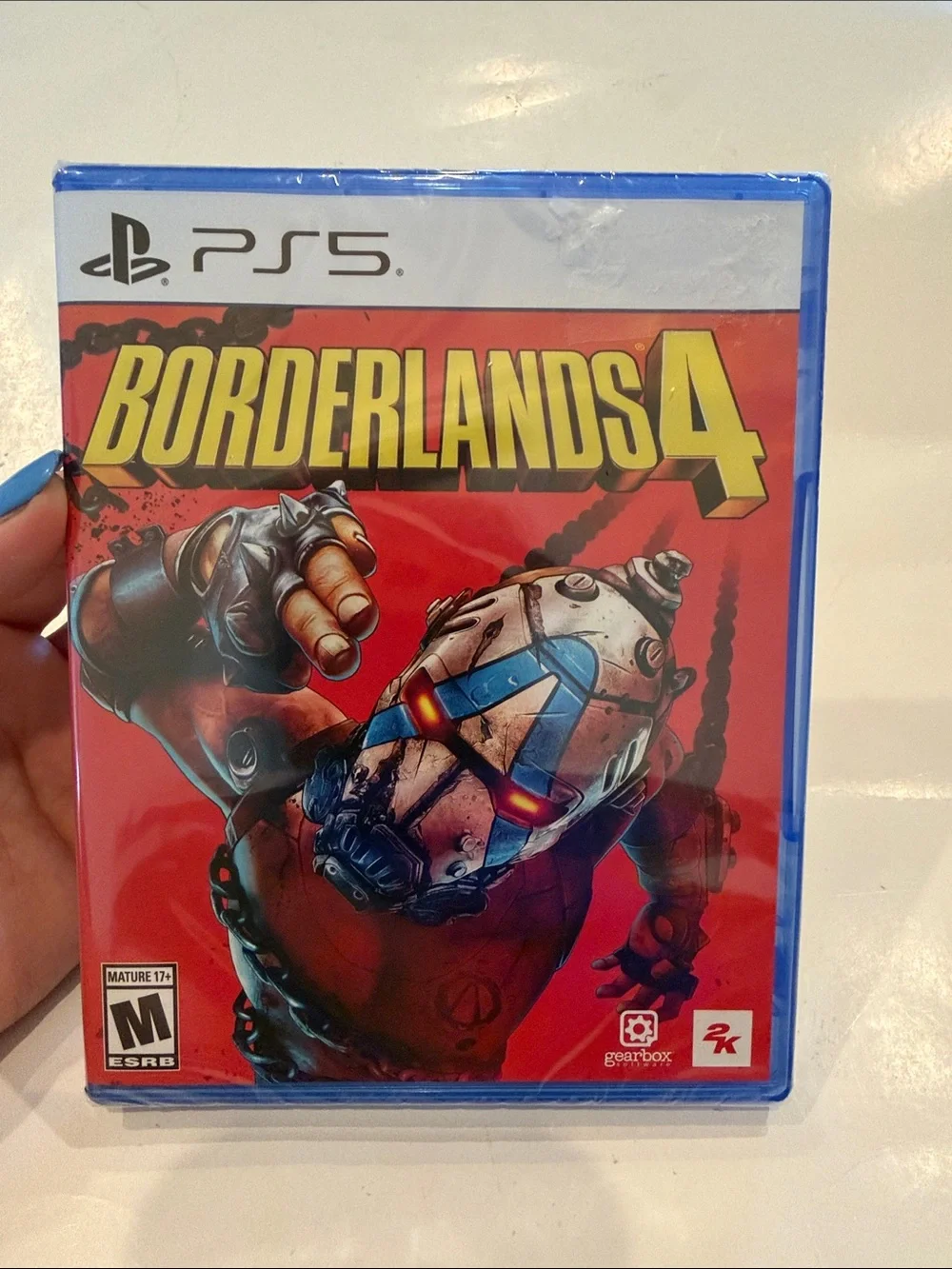 NWT Sony PS5 Borderlands 4 Red Cover Art Mature 17+ Untested.
